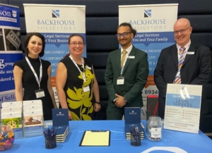 Backhouses Solicitors Exhibit at Networking Essex Expo