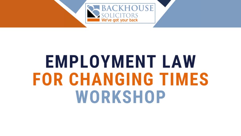 Employment Law Workshop 2022