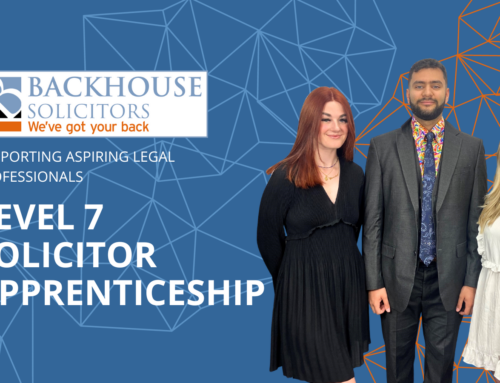 A First for Backhouse – Level 7 Solicitor Apprenticeships
