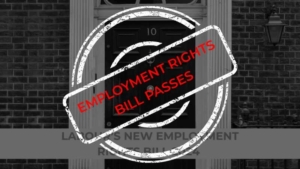 employment rights bill passes ahead of year end recess what employers need to know