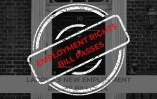 employment rights bill passes ahead of year end recess what employers need to know