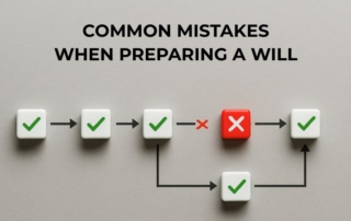common mistakes when preparing a will