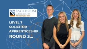 A hat-trick for Backhouse: Our third group of talented individuals embark on the Level 7 Apprenticeship