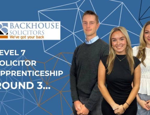 A hat-trick for Backhouse: Our third group of talented individuals embark on the Level 7 Apprenticeship
