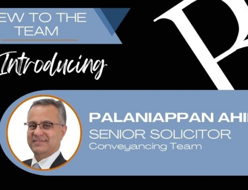 Introducing Senior Solicitor – Palaniappan Ahilan
