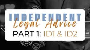 independent legal advice part 1 id1 and id2