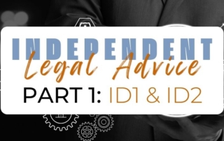 independent legal advice part 1 id1 and id2